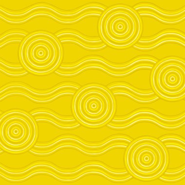 Yerli çizgi resim Vektör formatında soyut.