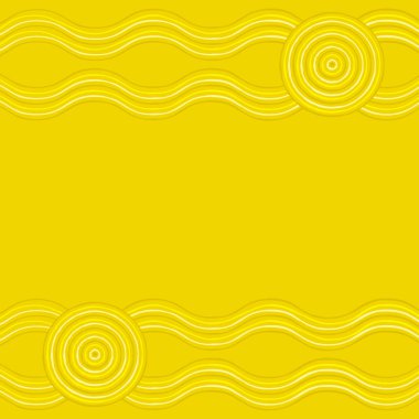 Arka plan Avustralya Aborjin sanat vektör formatında.