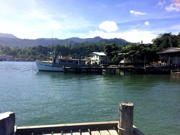 Scene Alotau Harbour Milne Bay Province Papua New Guinea — Stock Photo, Image