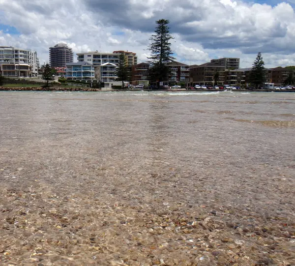 Giriş, Nsw Central Coast Avustralya Waterfront sahne. — Stok fotoğraf