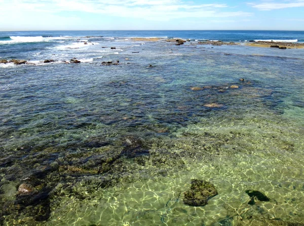 Szene am Wasser von newcastle, nsw zentralküste australien. — Stockfoto