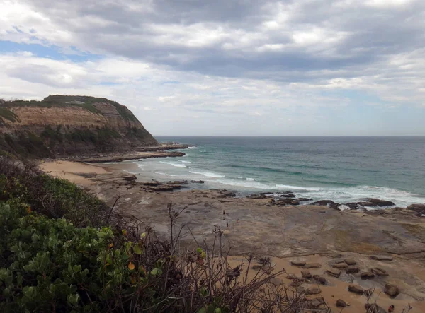Scena sul lungomare di Newcastle, NSW Central Coast Australia . — Foto Stock