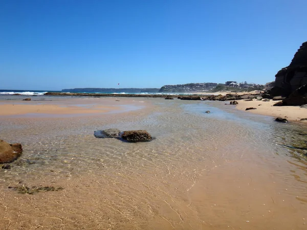 Scena sul lungomare di Newcastle, NSW Central Coast Australia . — Foto Stock