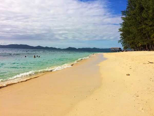 Strandmotiv Doini Papua Nya Guinea — Stockfoto