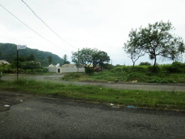 Sokak görüş Matupit, Papua Yeni Gine ve Rabaul