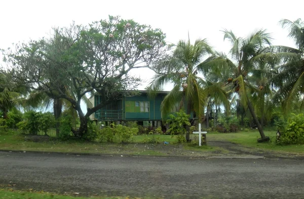 Sokak görüş Matupit, Papua Yeni Gine ve Rabaul — Stok fotoğraf