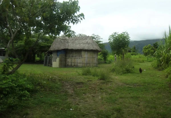 Sokak görüş Matupit, Papua Yeni Gine ve Rabaul — Stok fotoğraf