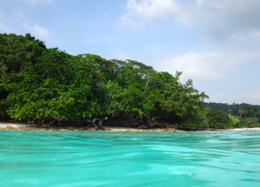 Sahne şampanya Bay, Espiritu Santo, Vanuatu.