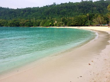 Sahne şampanya Bay, Espiritu Santo, Vanuatu.