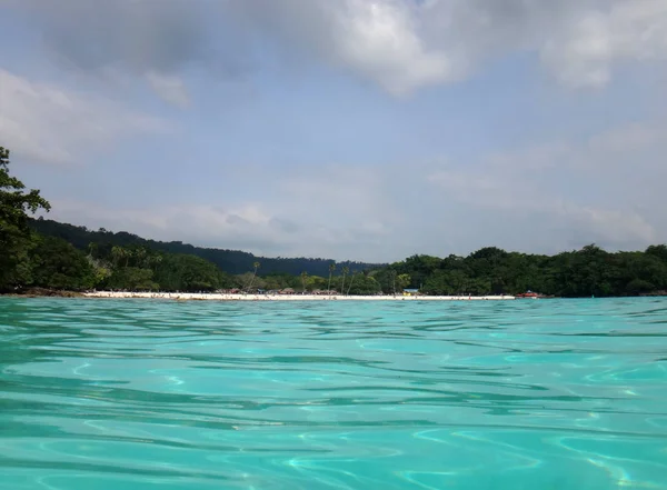 Scen av Champagne Bay, Espiritu Santo, Vanuatu. — Stockfoto