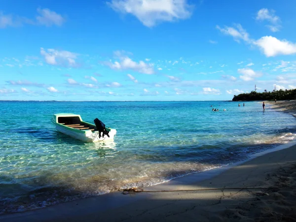 Scéna z Mystery Island, Aneityum, Vanuatu. — Stock fotografie