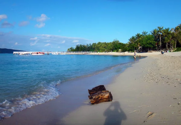 Scen av Mystery Island, Aneityum, Vanuatu. — Stockfoto