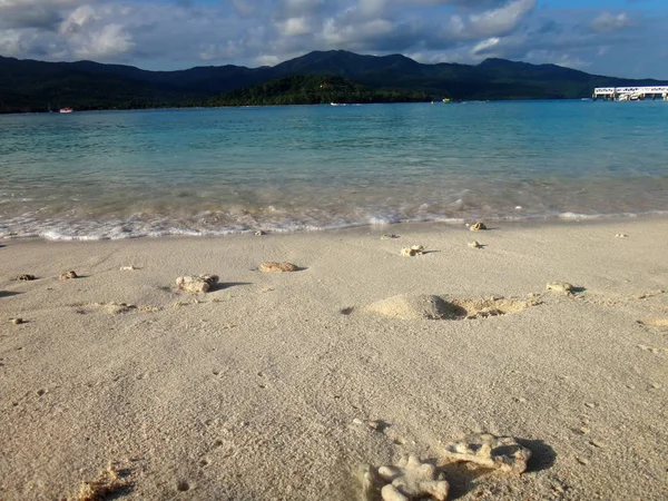 Scen av Mystery Island, Aneityum, Vanuatu. — Stockfoto