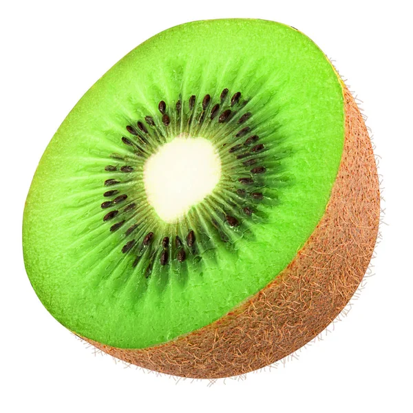 Metade dos kiwi isolados — Fotografia de Stock