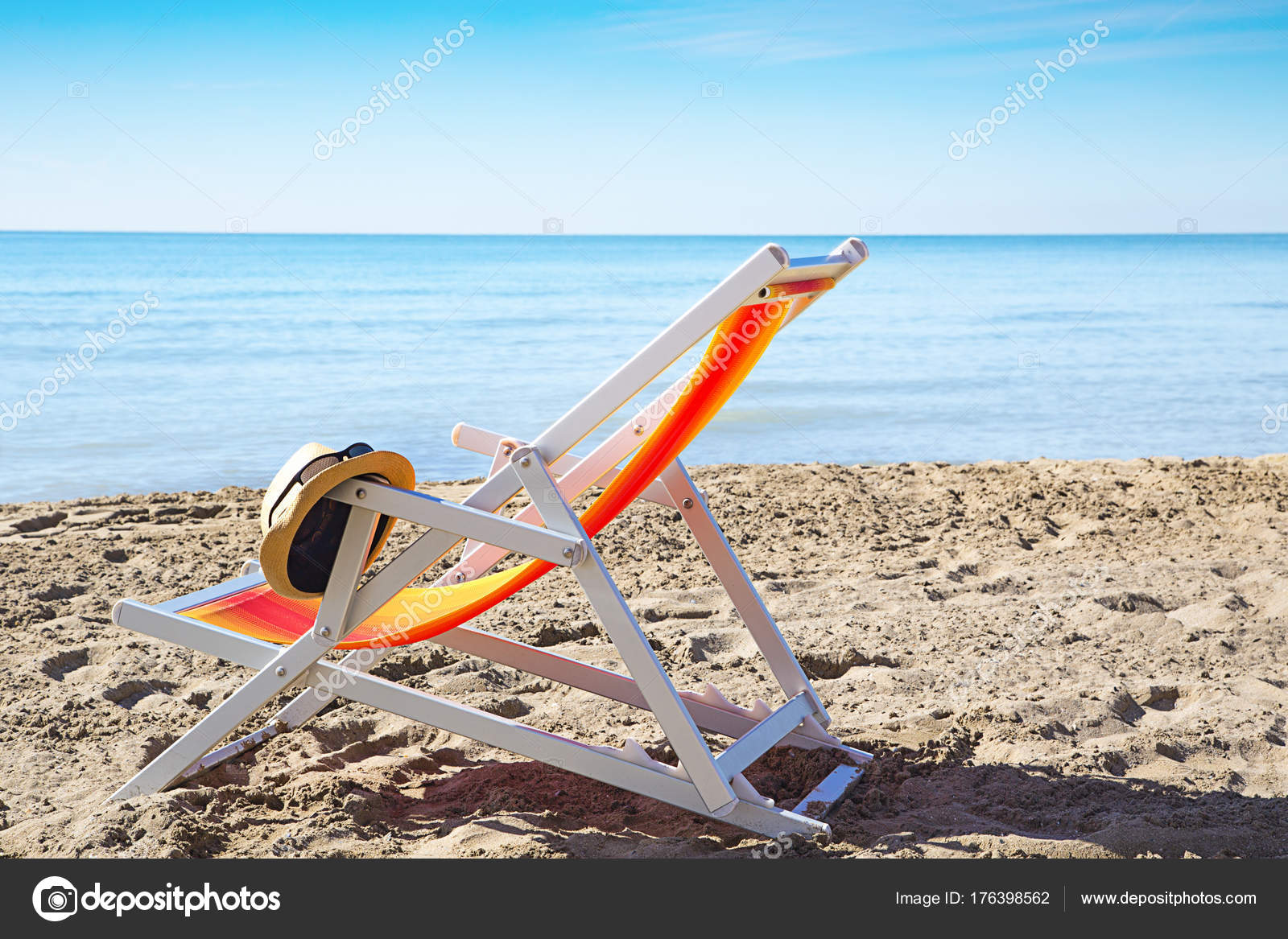 beach deck chairs