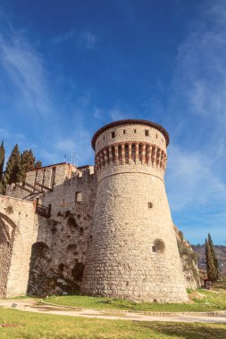 Brescia, Lombardy Kuzey İtalya Roma amfi tiyatro