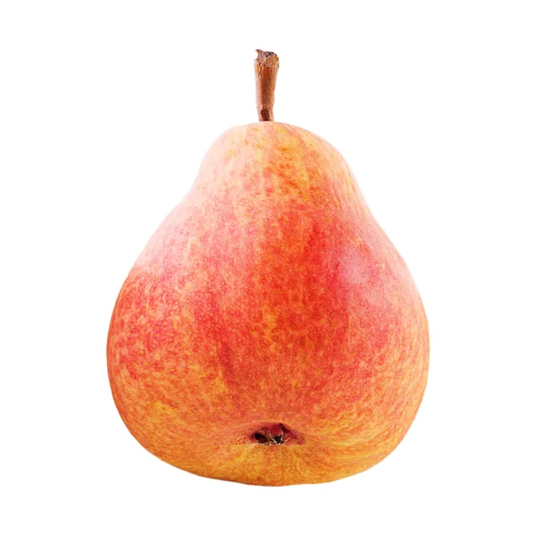 En hel søt pærefrukt isolert på hvit – stockfoto