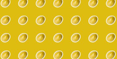 Açık yeşil arka planda turşulu yeşil zeytinli Zine tarzı yemek deseni