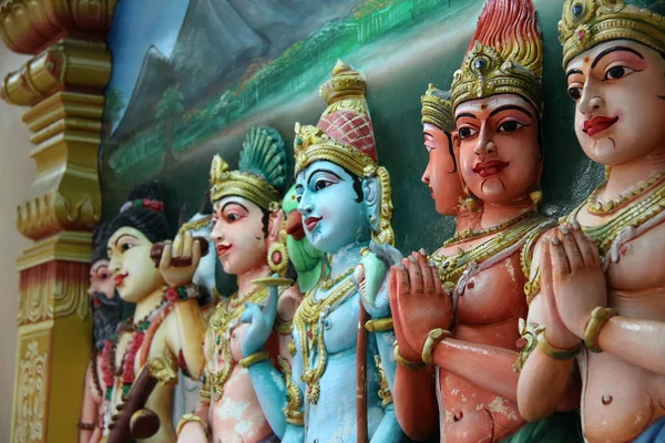 renkli Hint tanrıları