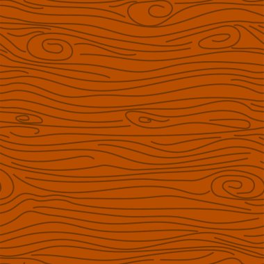 Ahşap kahverengi doku vektör seamless modeli.