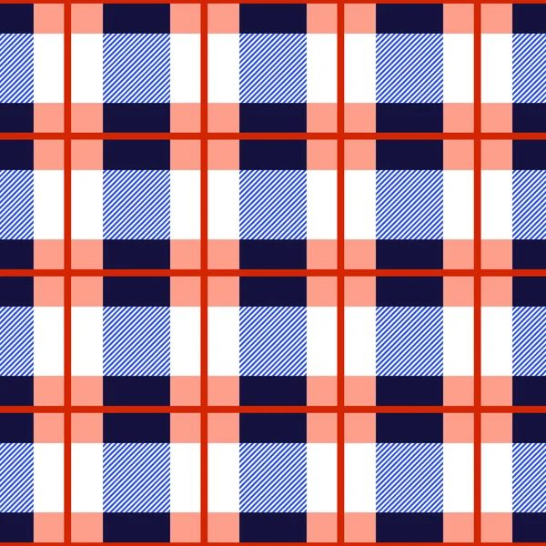 Tartan plaid seamless pattern. Checkered tartan vector background. — Stock Vector