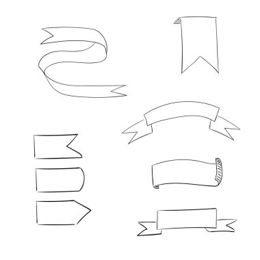 Elle çizilmiş şerit kümesi