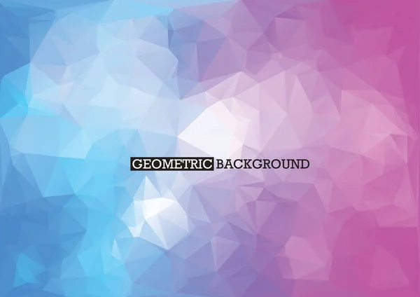 Mavi, pembe, yeşil soyut mozaik arka plan