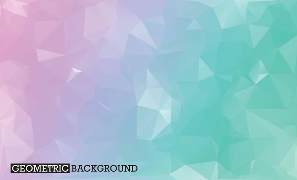 Mavi, pembe, yeşil soyut mozaik arka plan