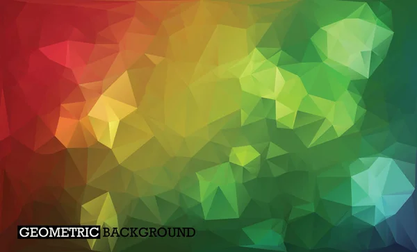 Poligonal gökkuşağı arka plan. Gökkuşağı renkleri