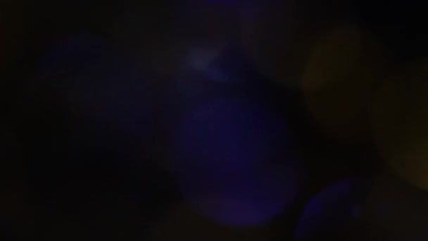 Abstrato Bokeh Colorido Closeup — Vídeo de Stock
