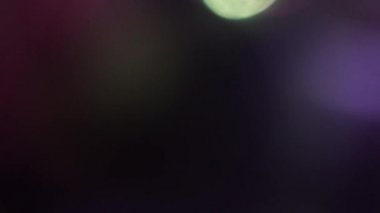 Soyut bokeh portre renkli. 4k