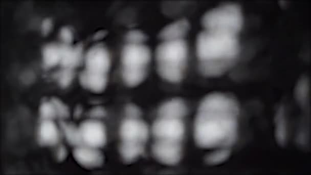 Έγχρωμες Θολές Αφηρημένες Κινούμενες Κηλίδες Φωτός Στο Φόντο — Αρχείο Βίντεο