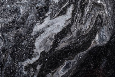 Dökülen boyanın soyut renkli arkaplanı yakın plan