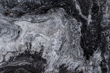 Dökülen boyanın soyut renkli arkaplanı yakın plan