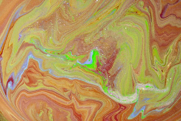 Fondo de color abstracto de pinturas líquidas de cerca —  Fotos de Stock
