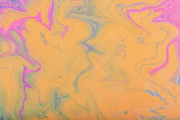 Abstract color background from liquid paints close-up — Stock Photo, Image