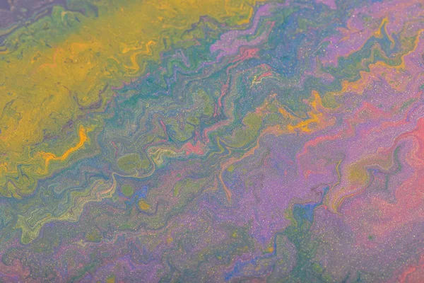 Sfondo di colore astratto da vernici liquide primo piano — Foto Stock