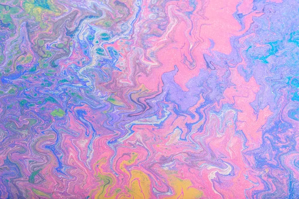 Абстрактний кольоровий фон з рідких фарб — стокове фото