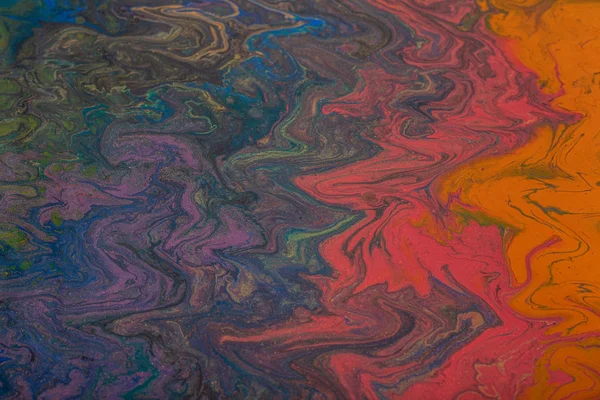 Sfondo di colore astratto da vernici liquide primo piano — Foto Stock