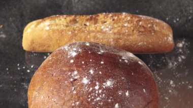 Un ekmek ve buğday kulakları