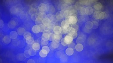 Hareket eden bokeh, sönmüş, bulanık, yanıp sönen ışık