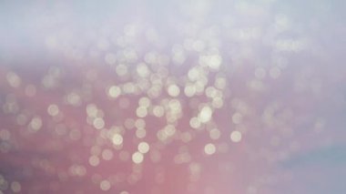 Hareket eden bokeh, sönmüş, bulanık, yanıp sönen ışık