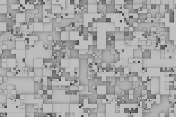 Текстура Квадратних Плиток Різного Розміру Візуалізація — стокове фото