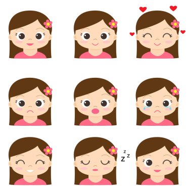 sevimli çizgi kızlar