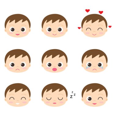 sevimli çizgi film çocuklar