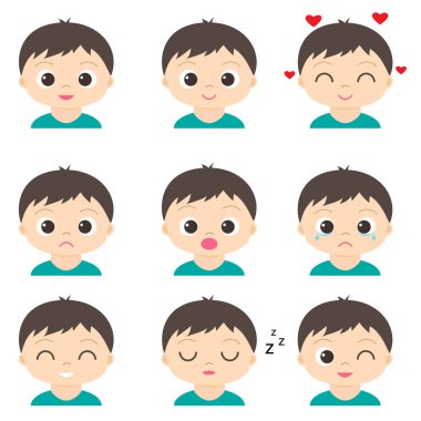 sevimli çizgi film çocuklar