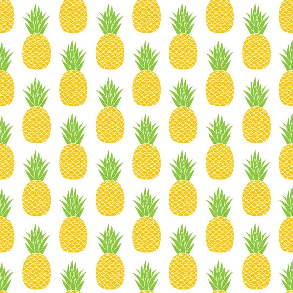 Ananas-Vektorhintergrund — Stockvektor