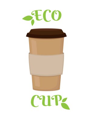 Coffee to go reusable eco cup