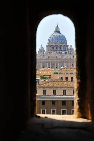 Peter basilika in rom, italien — Stockfoto