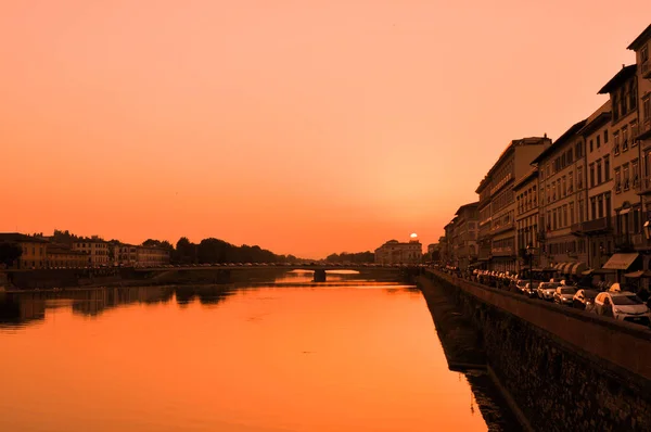 Nascer do sol em Florença, Itália — Fotografia de Stock